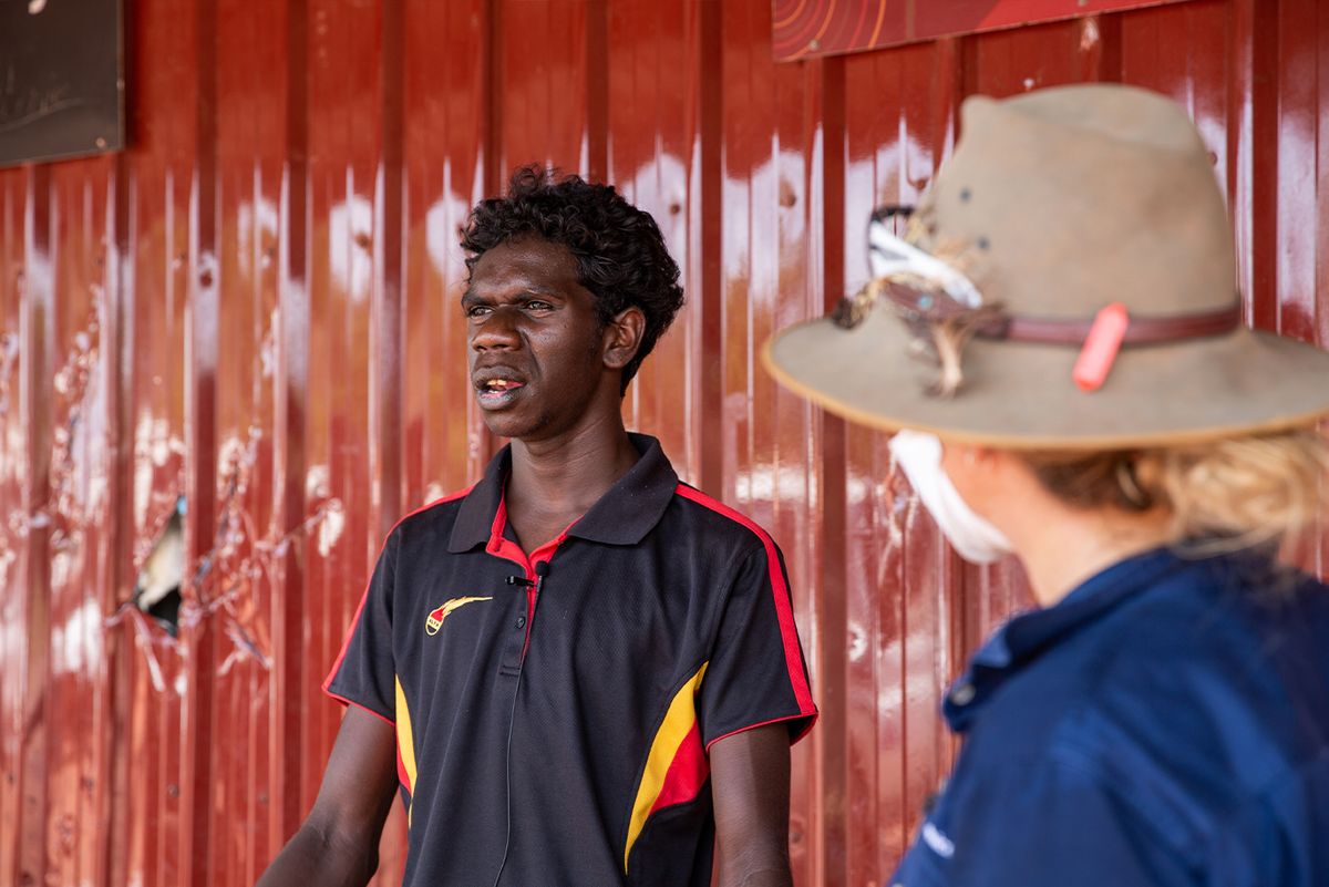 Galiwin'ku resident Claudius Yunupingu 