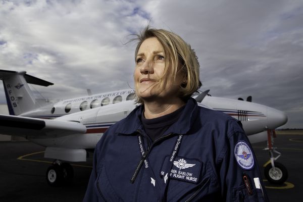 Karen Barlow shares 25 year career with RFDS