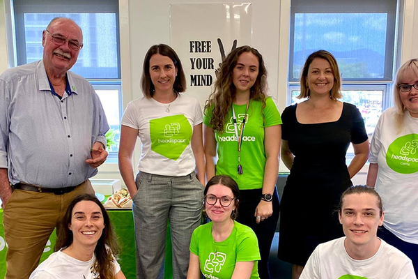 Cairns team celebrates headspace day