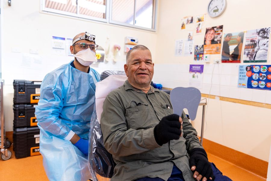 RFDS patient Leroy Lester