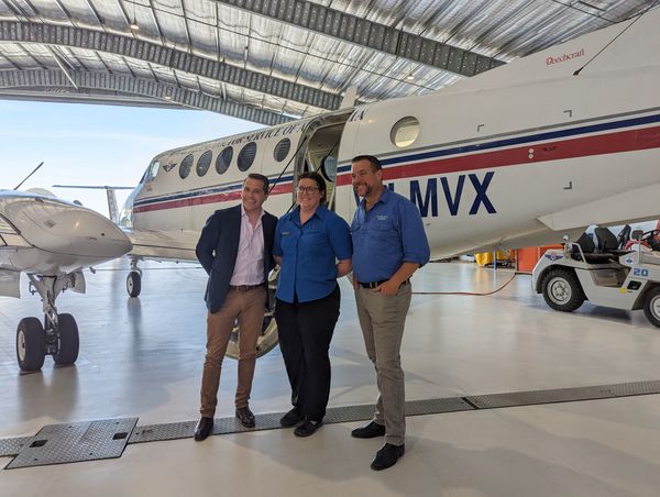 Ryan Park and Roy Butler visit Broken Hill