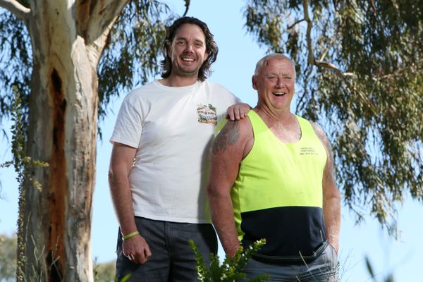 Nigel Hardy and Geoff Pinch 