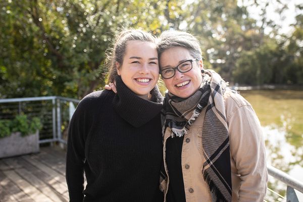 Kirsty Balnaves and Ellie Pollard