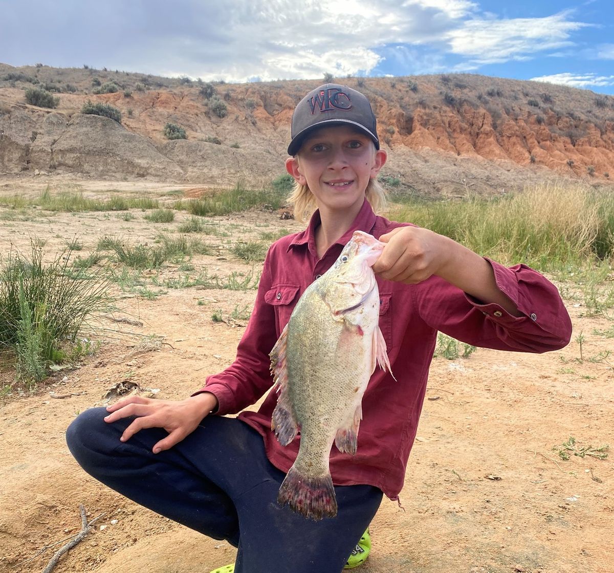 Jobe fishing