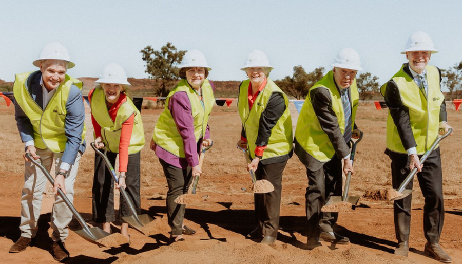 RFDS Mount Isa Sod Turning. 