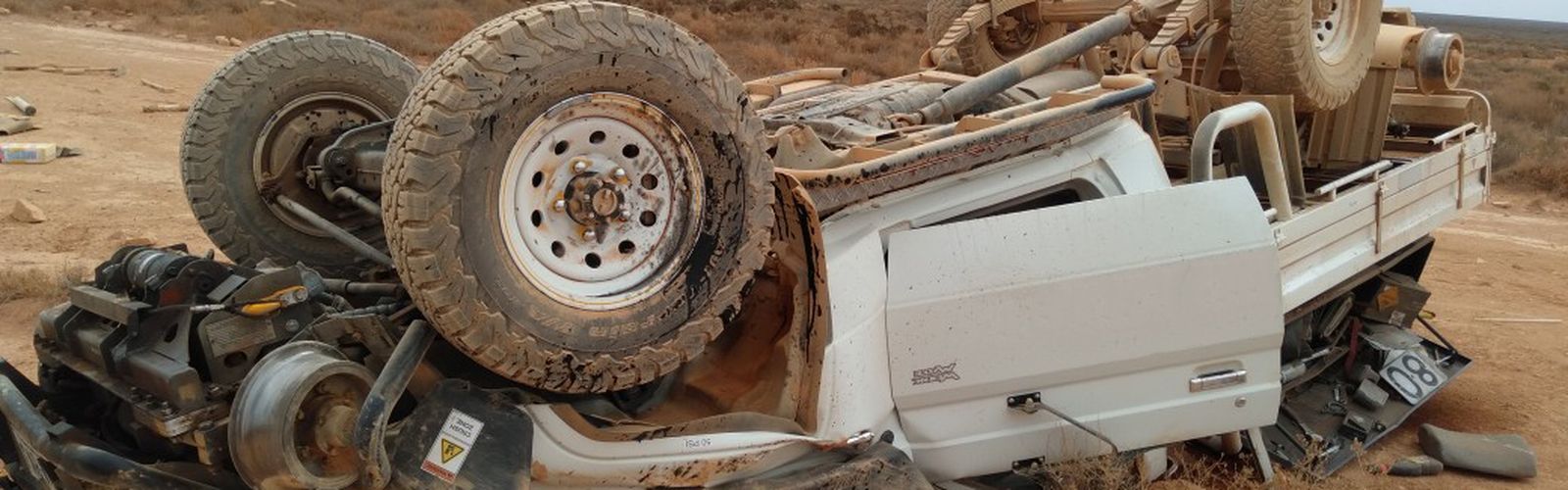 Nullarbor car crash