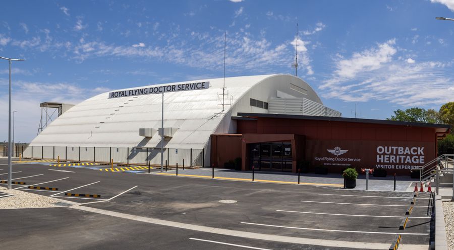 The new facility is housed in a refurbished hangar