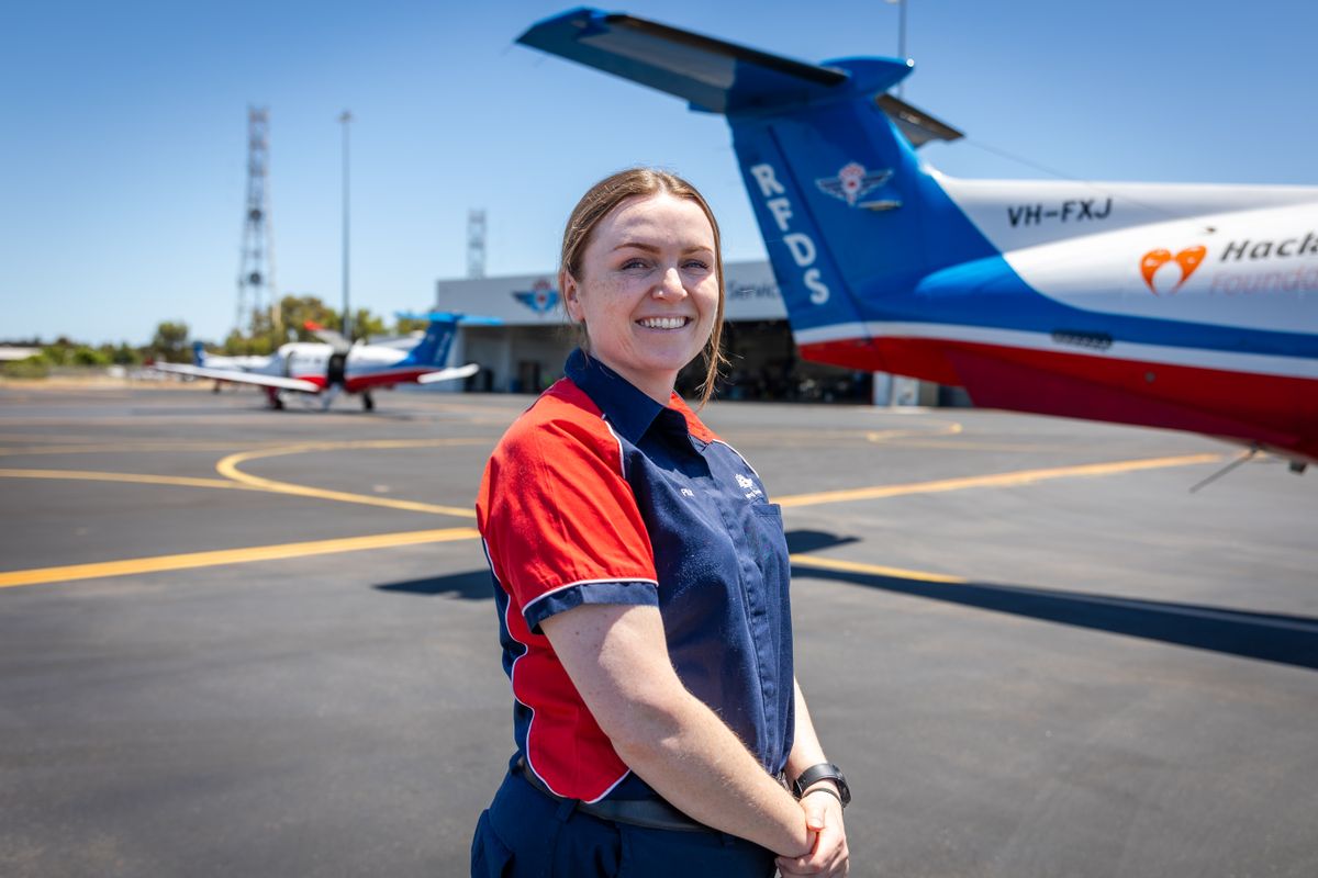 RFDS Pilot Laura Koerbin