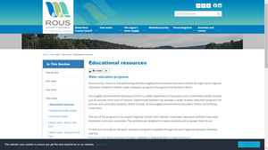 Rous educational resources online