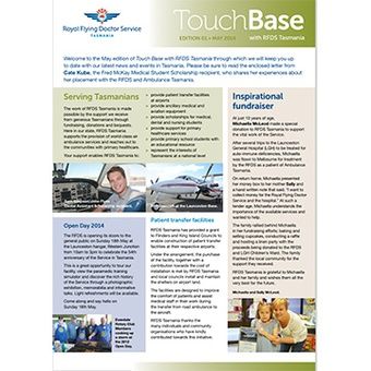 Touch Base - May 2014
