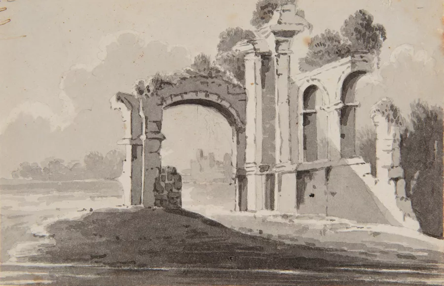 Architectural ruin - AGSA Collection