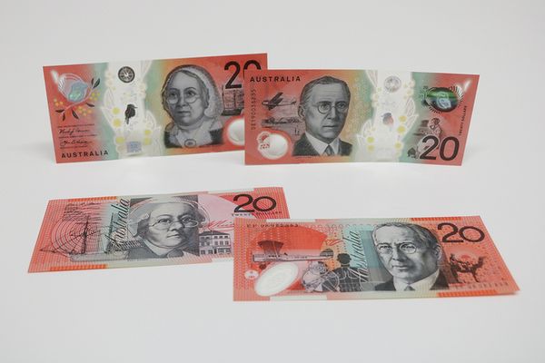 Twenty dollar note