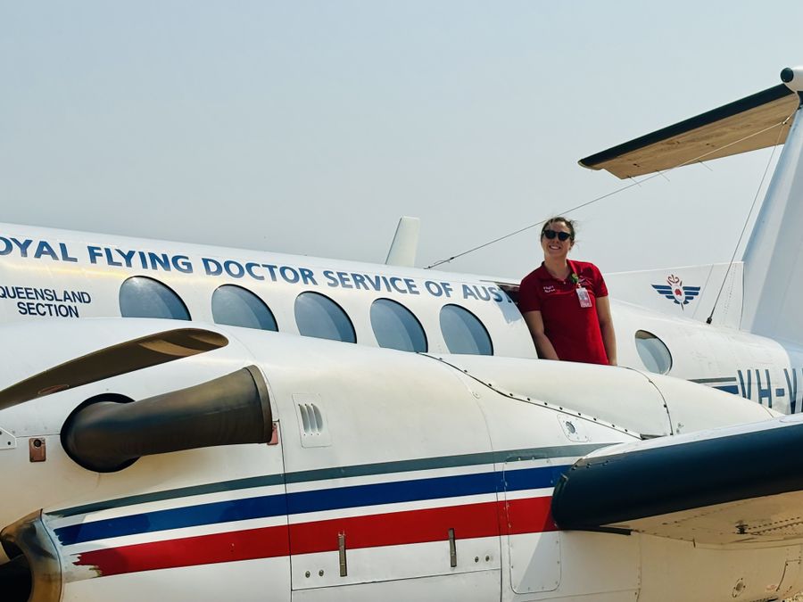 RFDS Flight Nurse Dempsey 