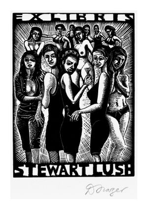Image of Ex Libris Stewart Lush