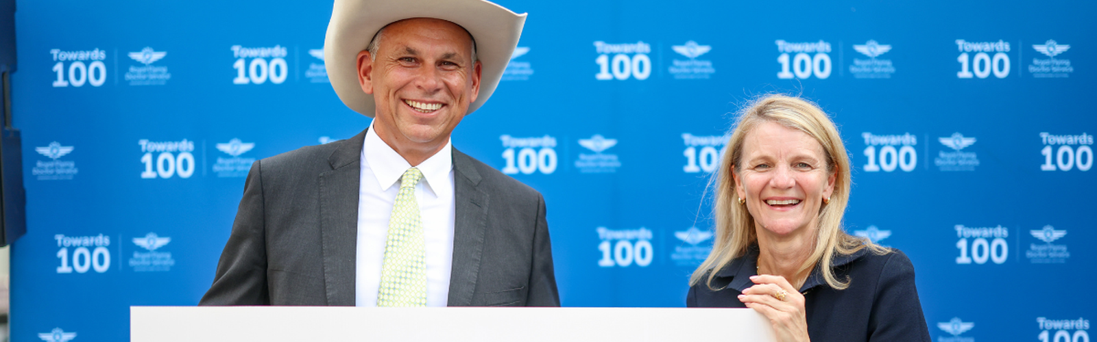 Adam Giles and Meredith Staib