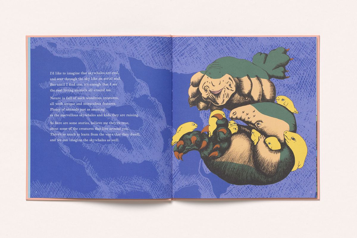 image of double page spread from children's book
