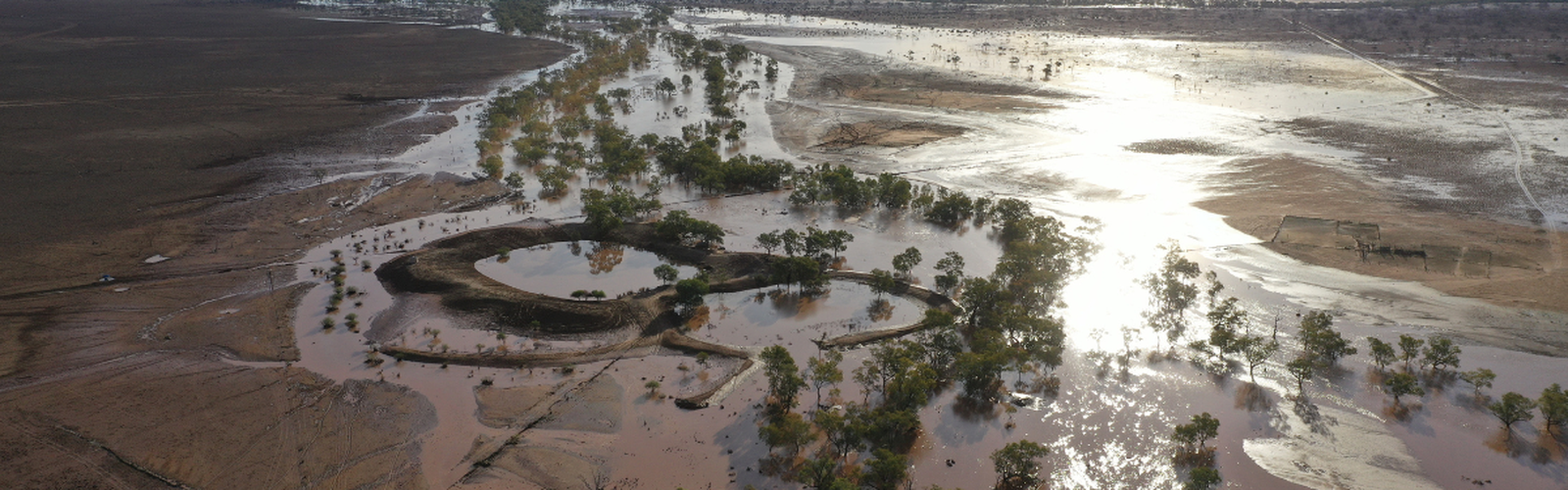 Flooding in western Queensland
