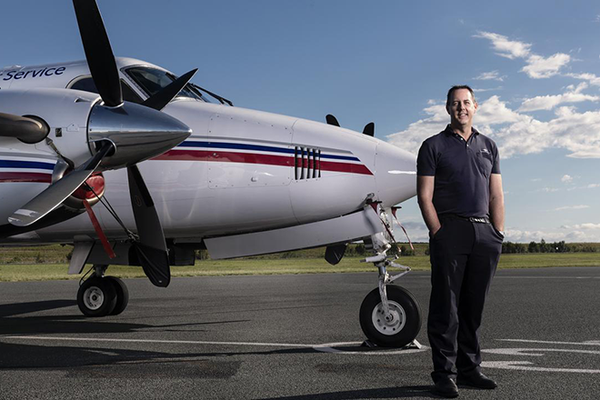 From selling spare parts to flying planes