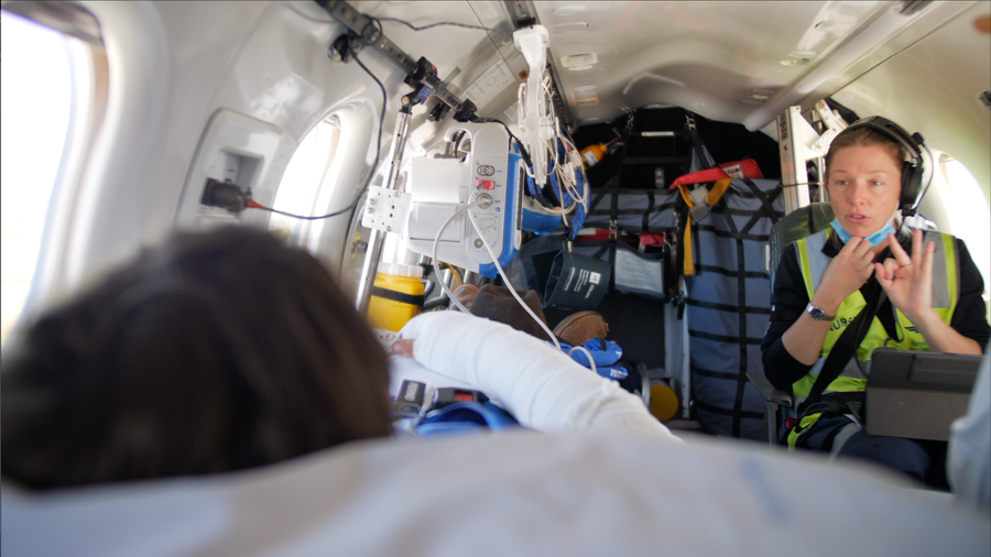 In-flight care