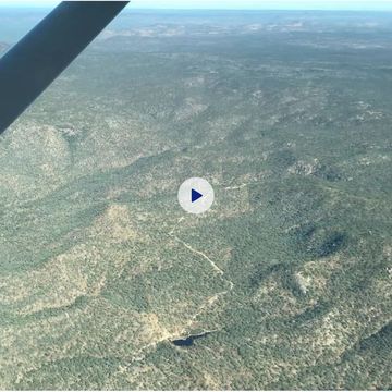 Flying Over Outback Qld
