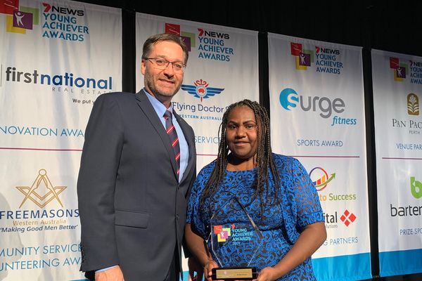 Wiluna local and young Martu woman wins for community