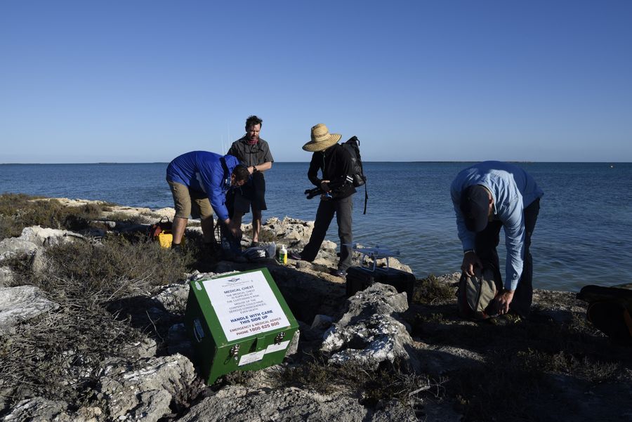 RFDS medical chest at remote Kimberley site 