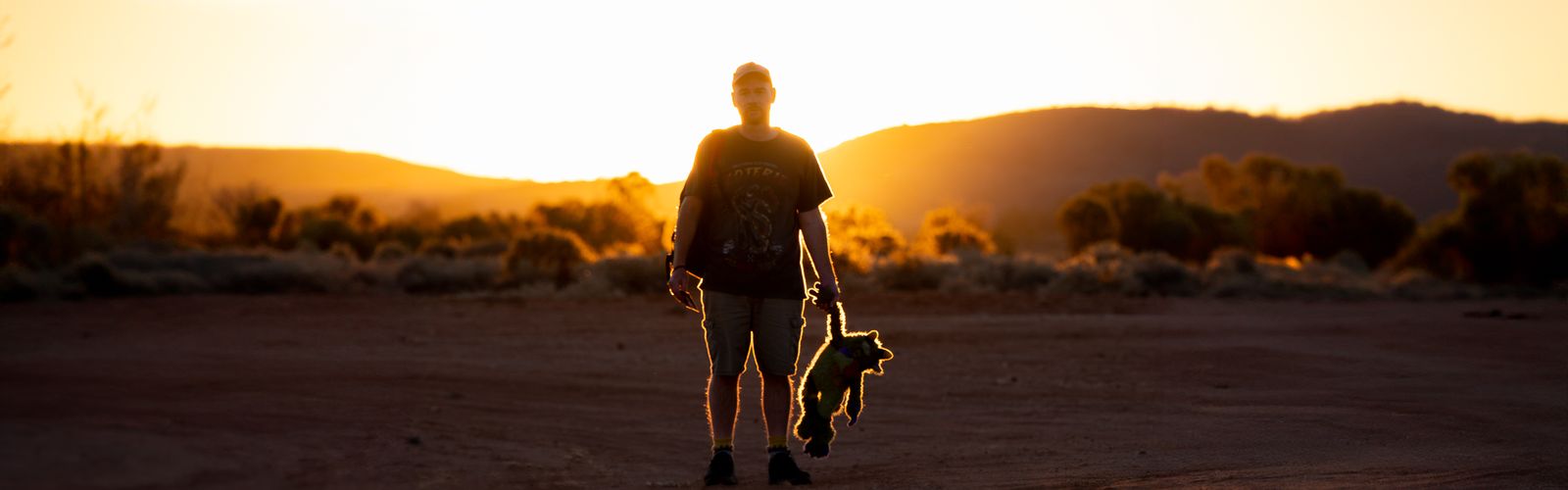 Jason King during filming