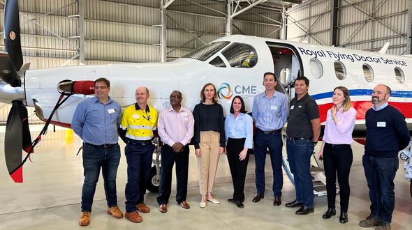 Newest RFDS aircraft takes to the sky