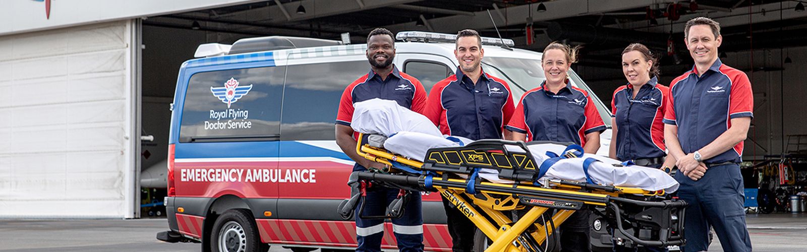 RFDS road patient transport service