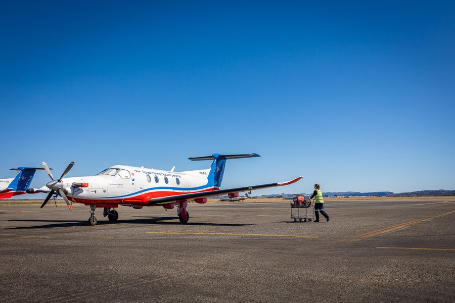 Loading aircraft
