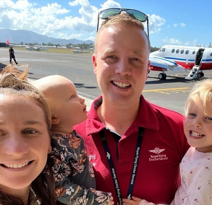 on tarmac