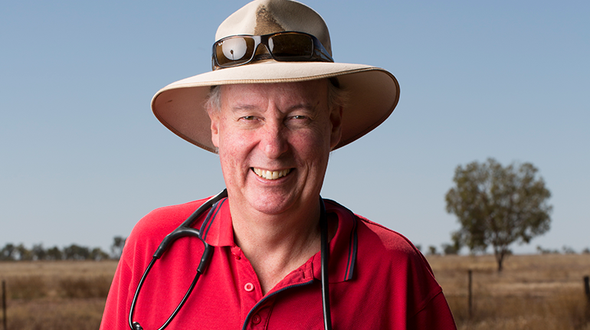 Dr Don Bowley celebrates 25 years with RFDS (Queensland Section)