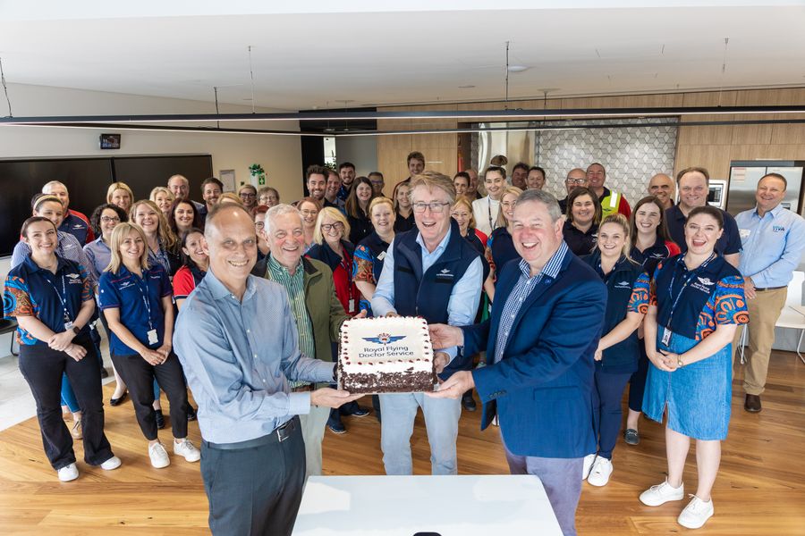 RFDS & Viva Partnership Launch with Cake