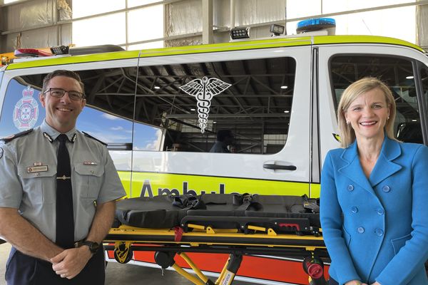 QAS stretcher donation