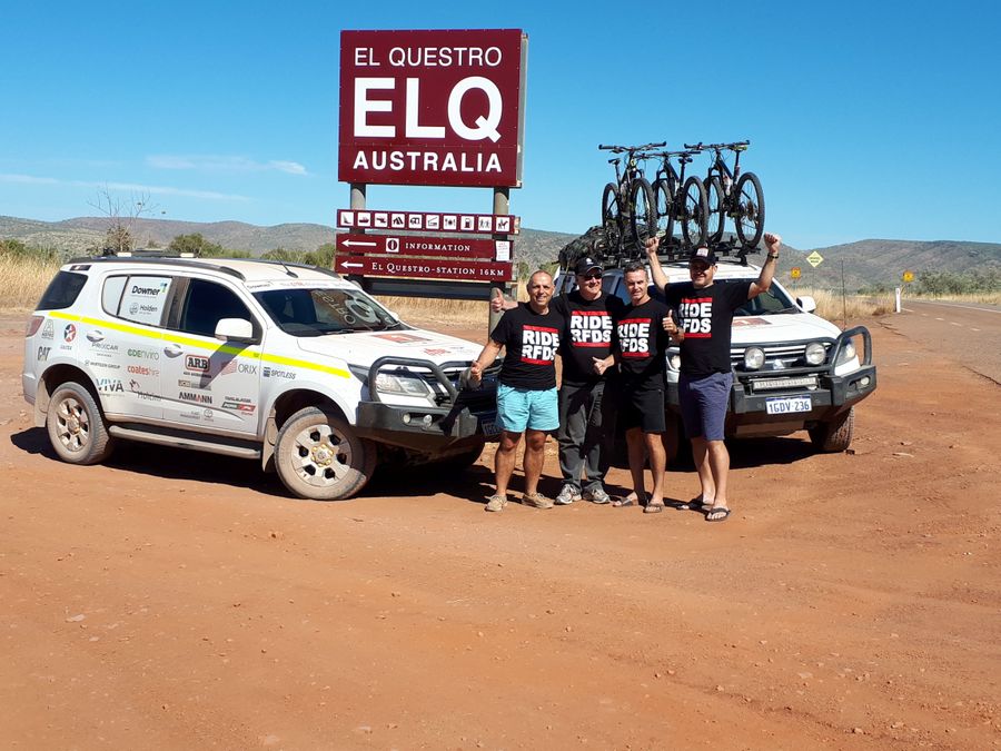 Team Downer Eagles from Downer Group representing at the Gibb Challenge 