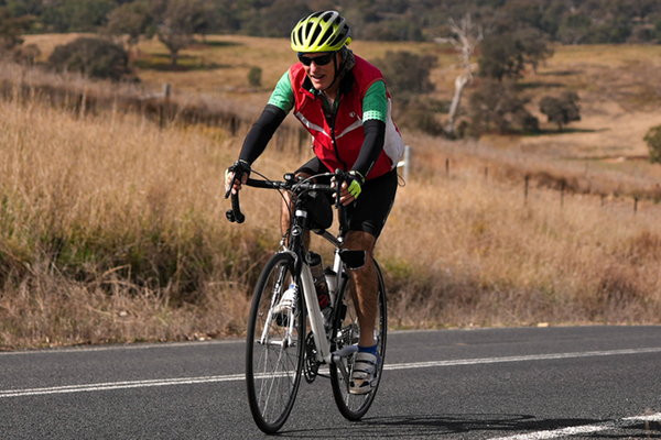 Terence Miller riding to raise money for RFDS