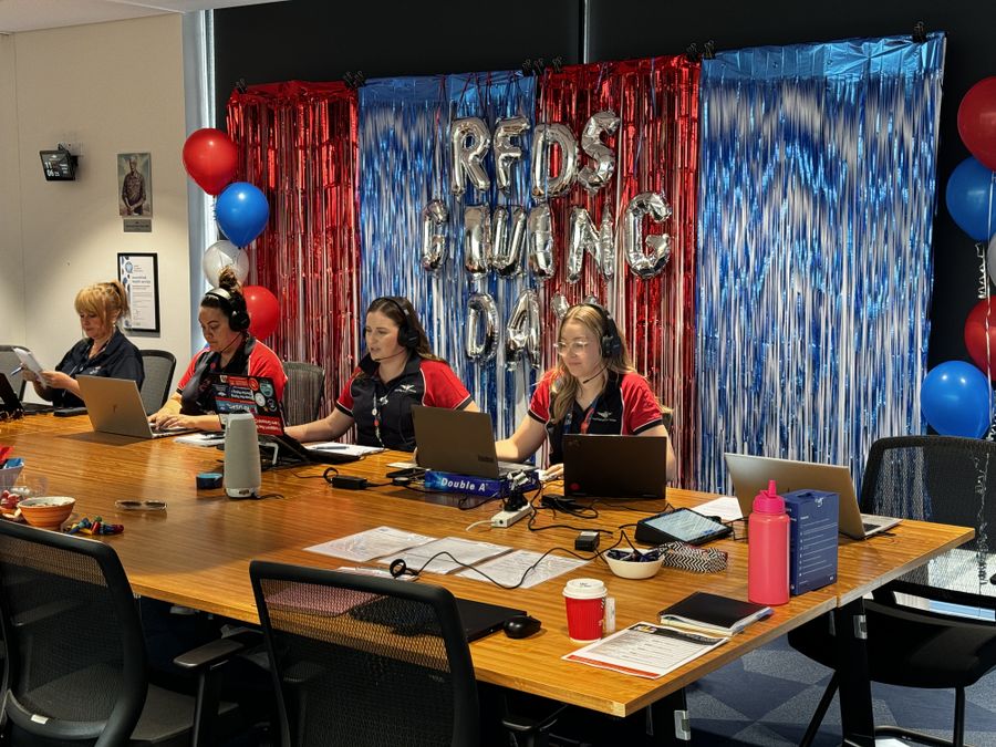 Fundraising at WFL Gala Ball