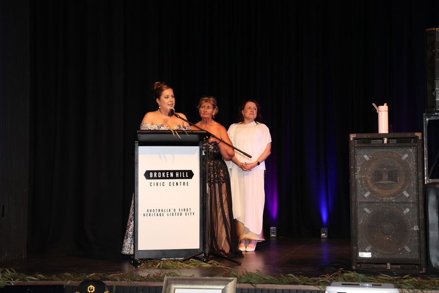 Presentations at the Broken Hill Flying Doctor Ball