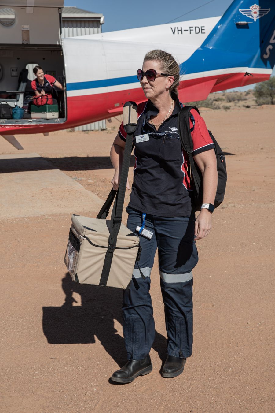 Nurse Mandy Smallacombe Outback SA