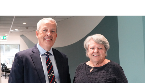 Rob Slocombe and Joanne Farrell