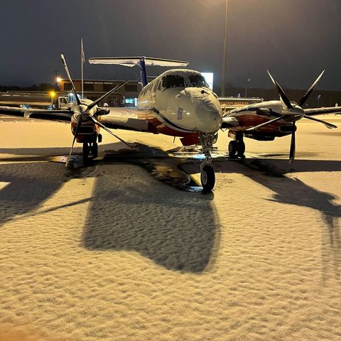 En route to Australia via the snow