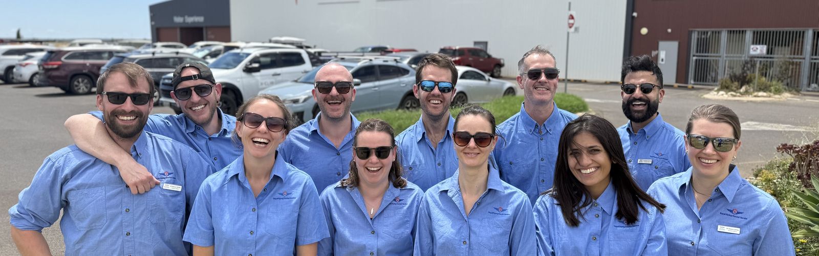 New RFDS doctors during training 