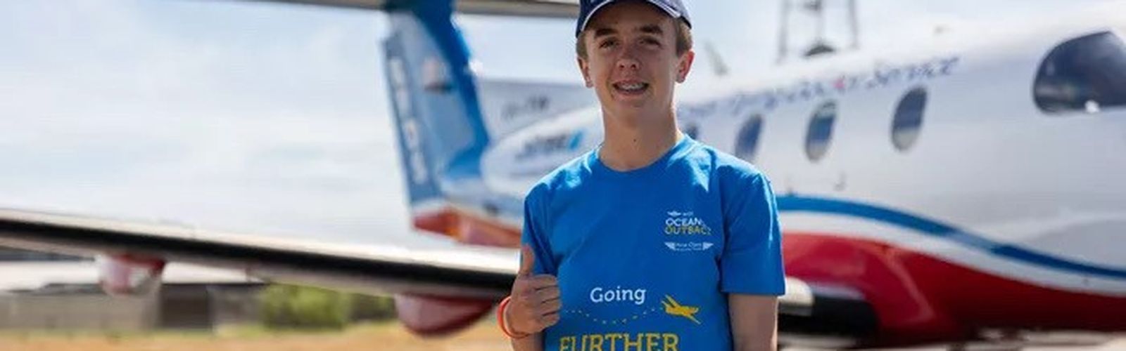 Clay Bertram raised money for the RFDS in memory of his late Uncle Max
