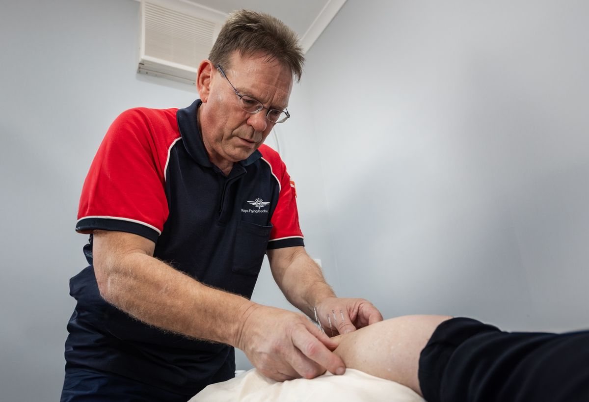 RFDS Physiotherapist Aled Francis