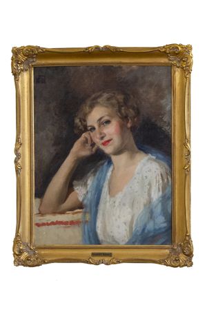 Image of Portrait of a young woman