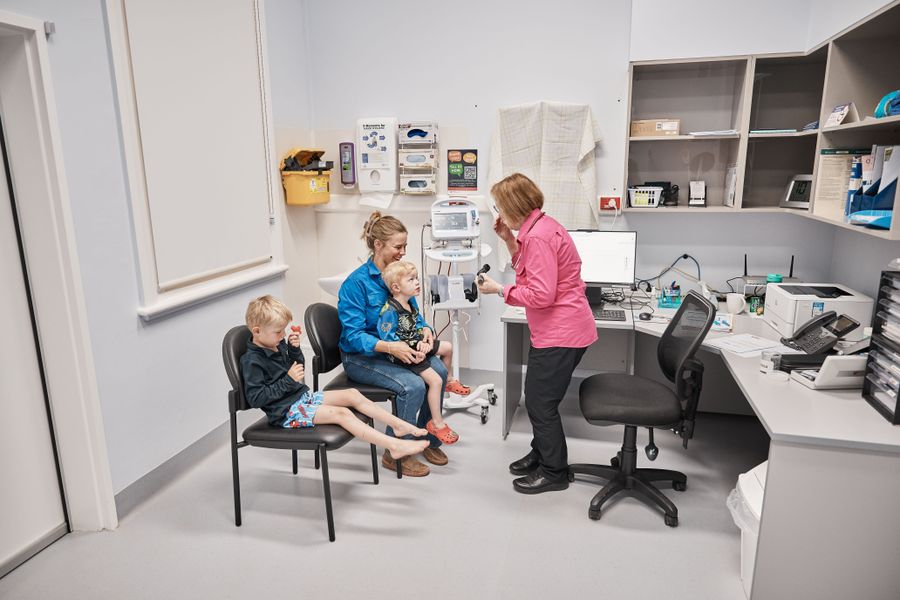 A clinic in Tibooburra