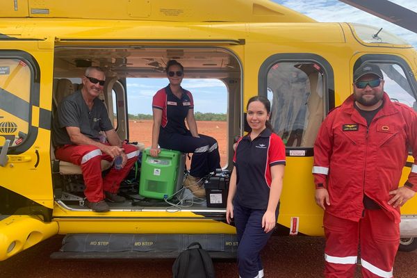 RFDS nurses and PHI pilots ready for take off
