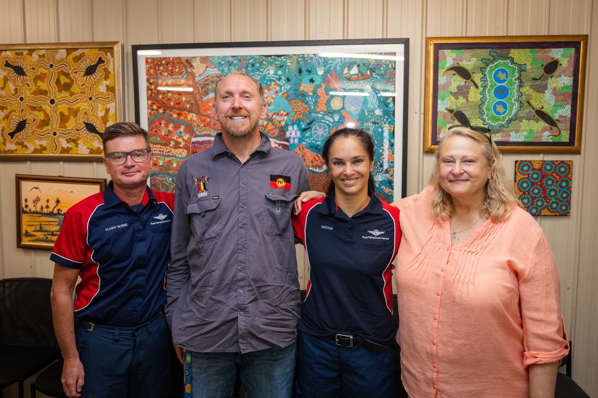 Robert and Katerina RFDS