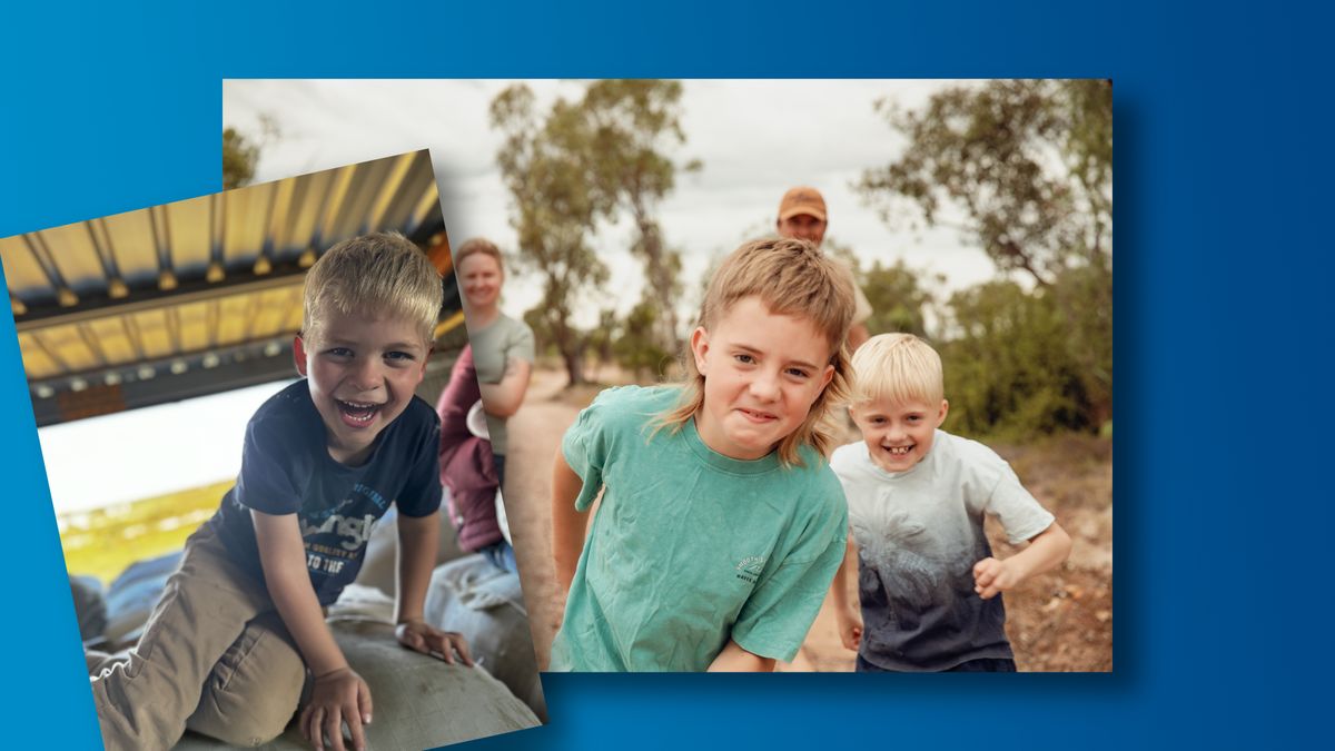 Video from children in the bush