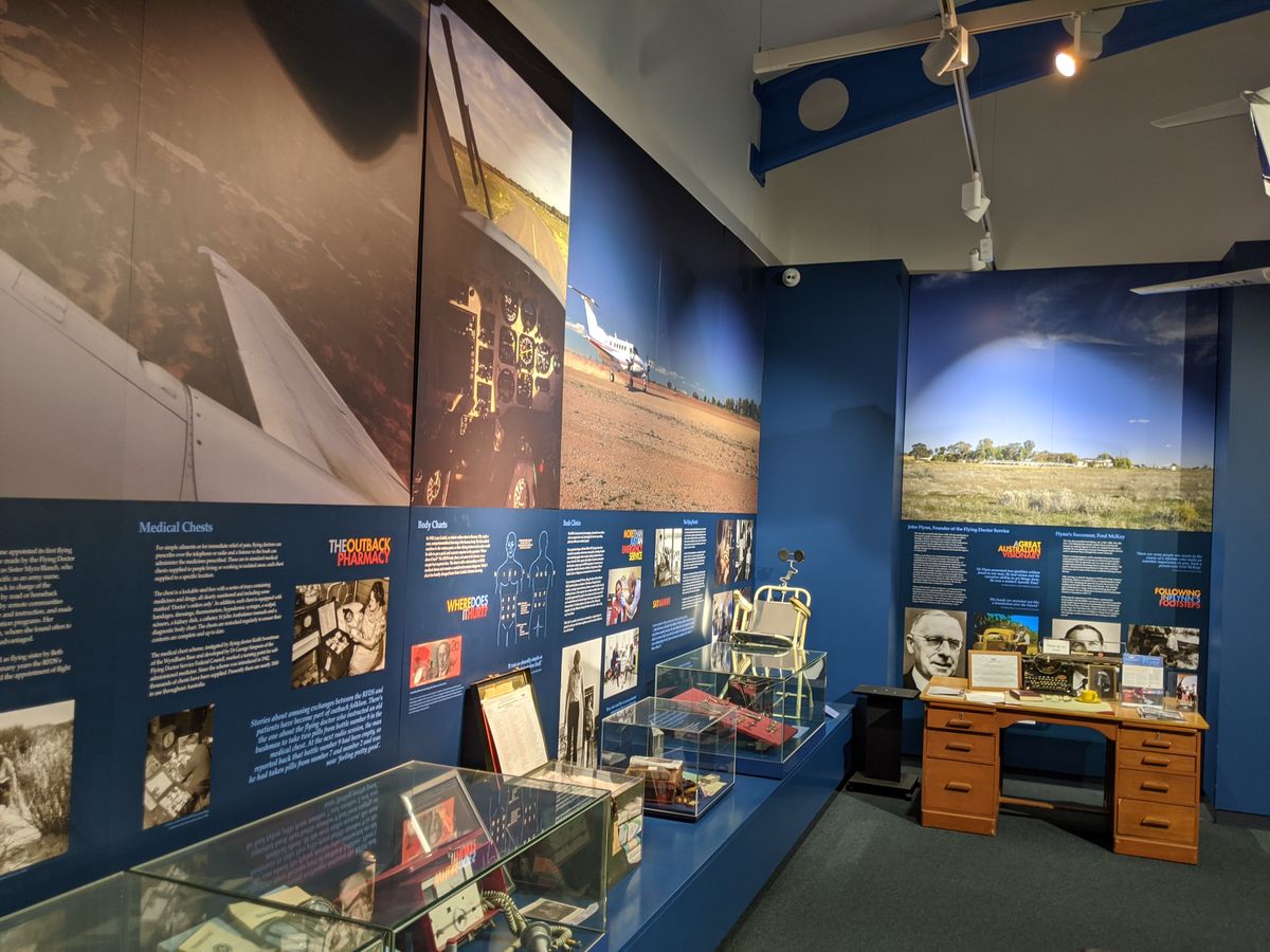 The Outback Heritage Experience is a great way to learn about the history of the Royal Flying Doctor Service